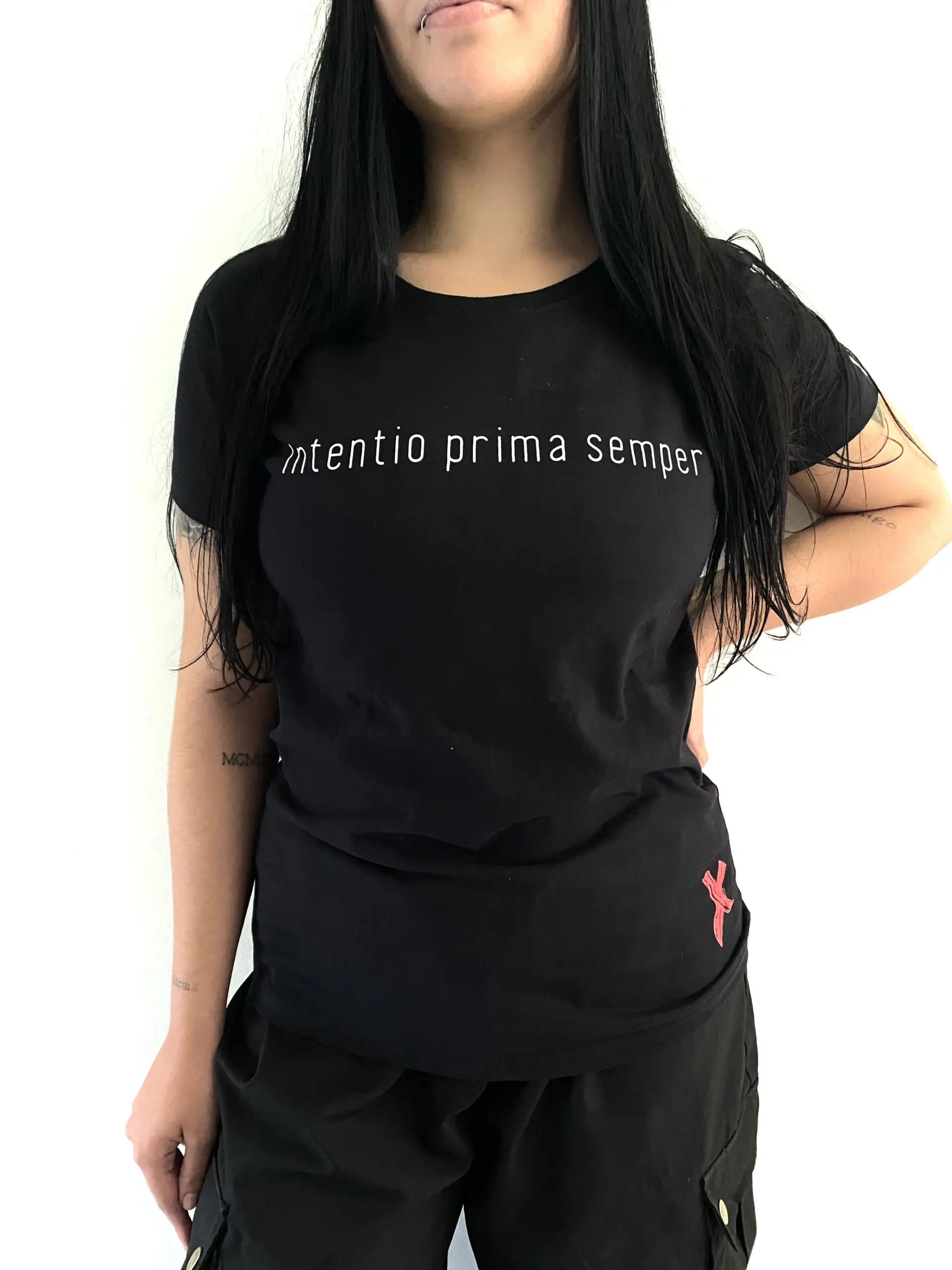 Camisa BABY LOOK Feminina INTENTIO PRIMA SEMPER - Excessus